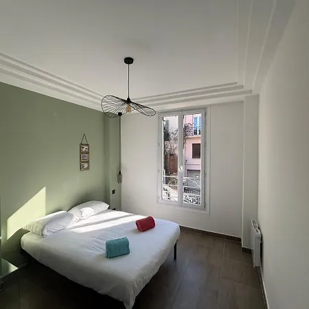 3-r Bright, Within 15 Min Walk * Nizza